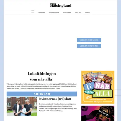 #HÄLSINGLAND startsida 2024