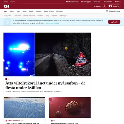 tidningenharjedalen.se TV startsida 2021