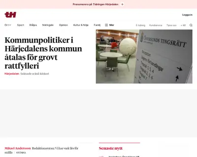 tidningenharjedalen.se TV startsida 2023