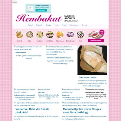 tidningenhembakat.se startsida 2014