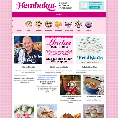 tidningenhembakat.se startsida 2016