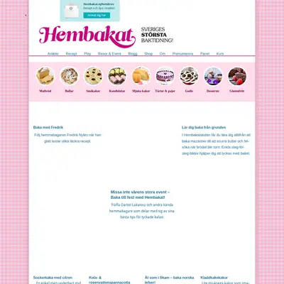 tidningenhembakat.se startsida 2017