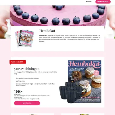 tidningenhembakat.se startsida 2026