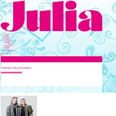 www.tidningenjulia.se startsida 2017