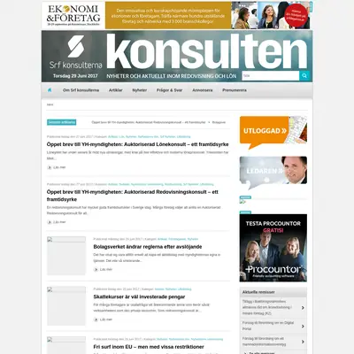 www.tidningenkonsulten.se startsida 2017