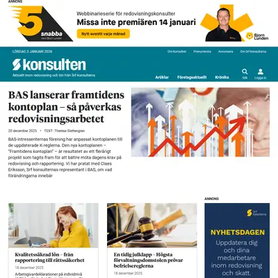 www.tidningenkonsulten.se startsida 2026