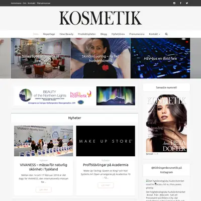 www.tidningenkosmetik.se startsida 2018