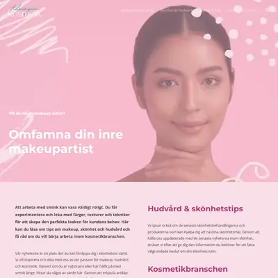 www.tidningenkosmetik.se startsida 2026