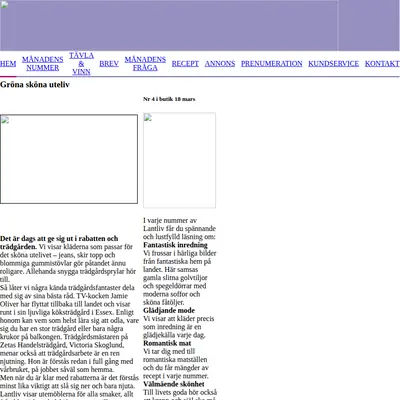 tidningenlantliv.se startsida 2008