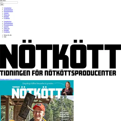 www.tidningennotkott.se startsida 2024
