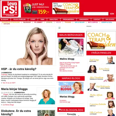 PS!, www.tidningenps.se startsida 2012