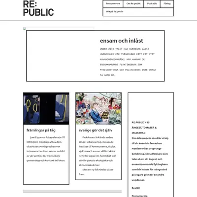 www.tidningenrepublic.se startsida 2015