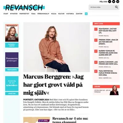 www.tidningenrevansch.se startsida 2025