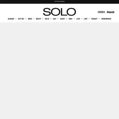tidningensolo.se startsida 2015