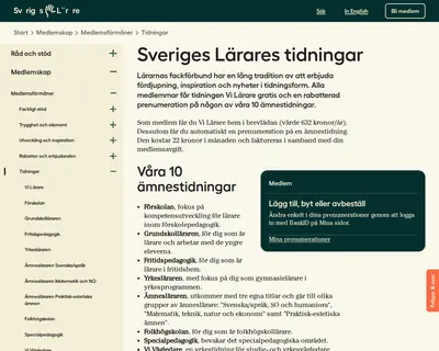tidningenuttryck.net startsida 2024