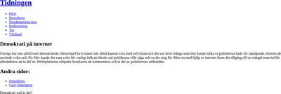 VERTO, www.tidningenverto.se startsida 2014