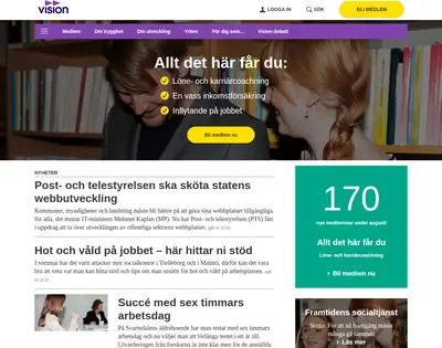 www.tidningenvision.se startsida 2015