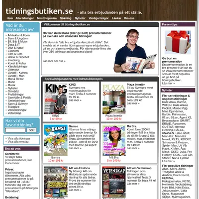Bra Korsord startsida 2006