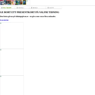 tidningsgava.se startsida 2014