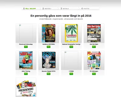 tidningsgava.se startsida 2016