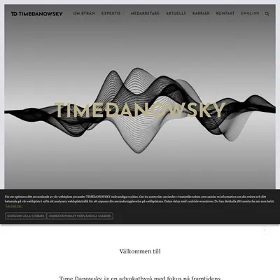 Danowsky & Partners, www.danowsky.se startsida 2023