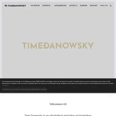 Danowsky & Partners, www.danowsky.se startsida 2024