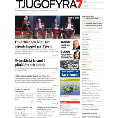 www.tjugofyra7.se startsida 2015