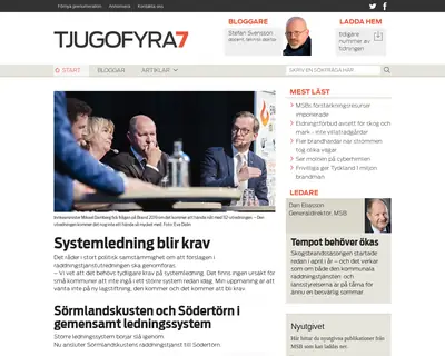 www.tjugofyra7.se startsida 2019