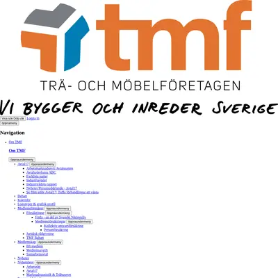 Trä & Möbelforum startsida 2018