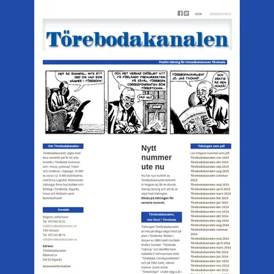 Törebodakanalen startsida 2026