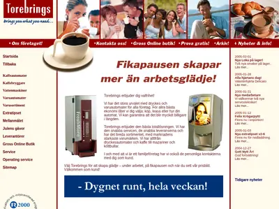 www.torebrings.se startsida 2005