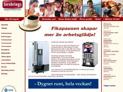 www.torebrings.se startsida 2006