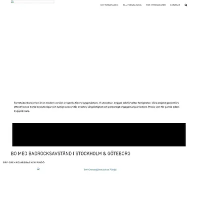Tornstaden Aktuellt startsida 2025
