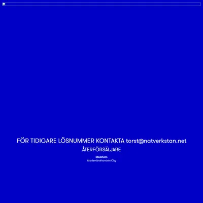 TÖRST startsida 2024