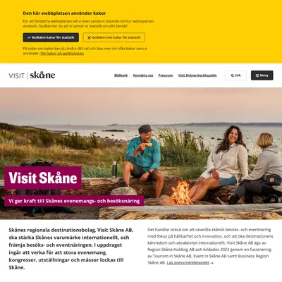 tourisminskane.com startsida 2024