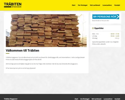 Träbiten startsida 2020