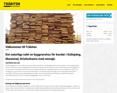Träbiten startsida 2021