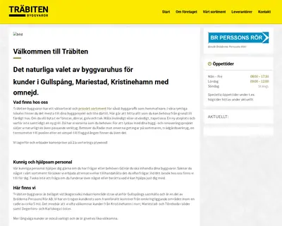 Träbiten startsida 2025