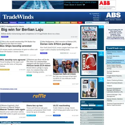 TRADEWINDS startsida 2015
