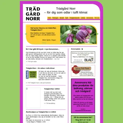Din Trädgård startsida 2014