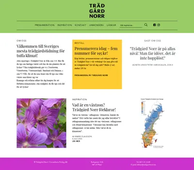 Din Trädgård startsida 2021