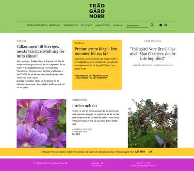 Din Trädgård startsida 2023