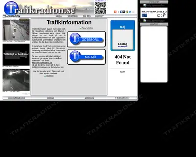 Trafikradion.se startsida 2011