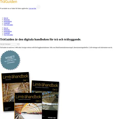 www.traguiden.se startsida 2017