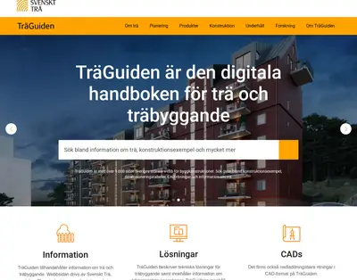 www.traguiden.se startsida 2026