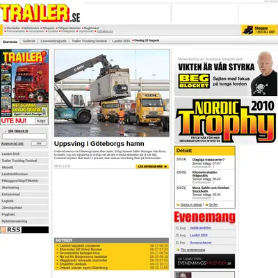 Trailer startsida 2010