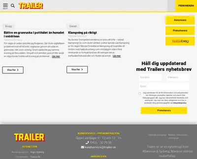Trailer startsida 2025