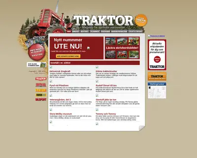 www.traktor.se startsida 2014