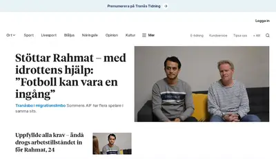 Tranås - Posten startsida 2025