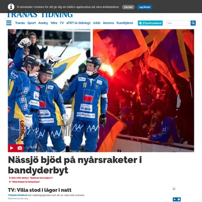 www.tranastidning.se startsida 2016